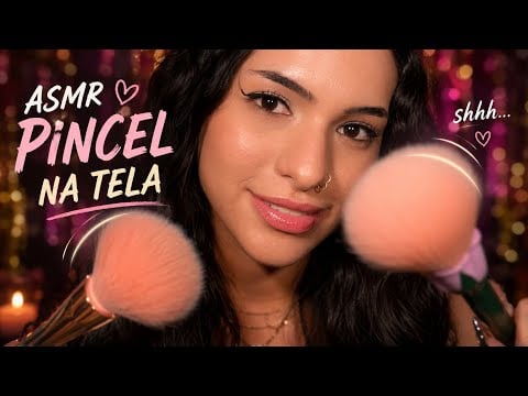 ASMR para quem precisa DORMIR URGENTEMENTE (pincel na tela)