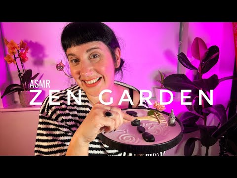 ASMR || Zen Garden Relaxation || Unboxing & Sand Play