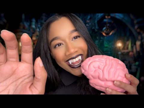ASMR Vampire Turns You Into A Vampire and Eats Your Face 🧛🏽‍♀️ 🩸 ASMR Vampire Role-play