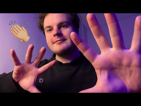 Lofi Fast & Aggressive ASMR Hand Sounds + Hand Movements + Visual Triggers