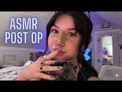 ASMR Post op (trigger assortment, pitch change, for adhd)