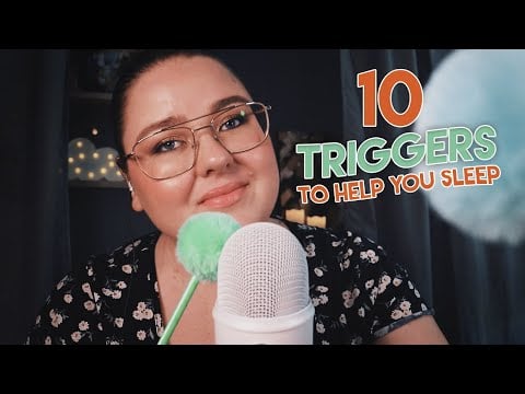 ASMR 10 TINGLY Trigger To Help You Sleep (Oldschool ASMR)