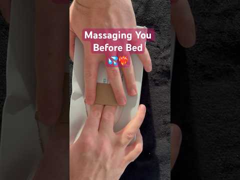 Massaging You Before Bed #asmr #relax #tissueboxasmr #tingles #sleepaid #foryou