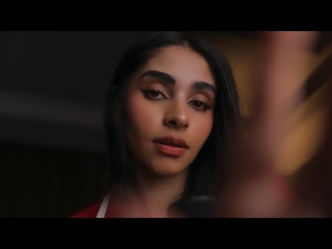 Persian ASMR | امشب صورتت رو با عشق نوازش میکنم تا بخوابی 🥱 (goodnight kisses)