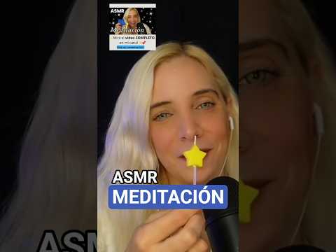 ASMR MEDITACIÓN TE LLEVO A LAS ESTRELLAS ✨️  #asmr #asmrmeditación #asmrmeditaciónguiada #dormir