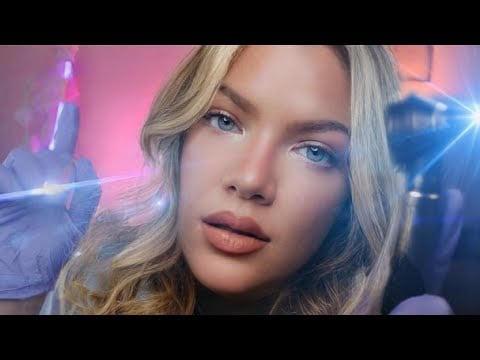 ASMR Next Level Otoscope Ear Exam 👂 Up Close Ear to Ear Binaural Whispers, 2.5h Deep Ear Attention
