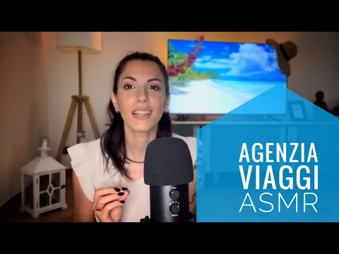 BENVENUTO NELLA MIA AGENZIA DI VIAGGI🏝️DESTINAZIONE….asmr😴