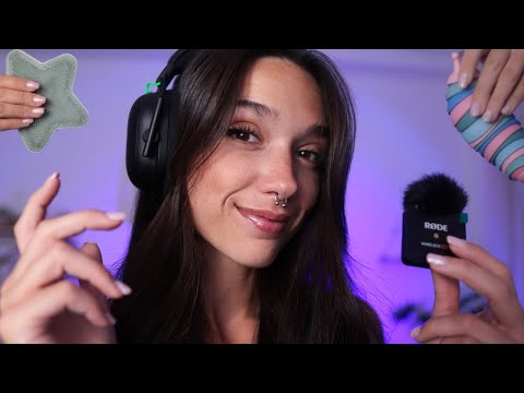 ASMR sonidos MUY RELAJANTES | Nuevos micrófonos 🌼