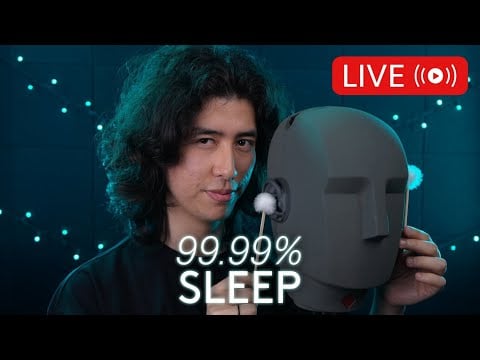 99.99% of YOU will sleep to this ASMR LIVE! 🔴 (5 Million Subscribers!)