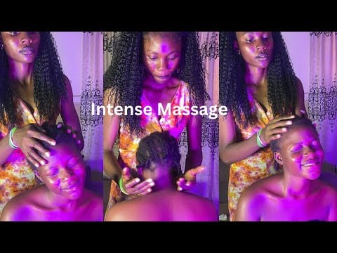 ASMR Full Body Massage at a Private Hotel Room - Binaural Sounds