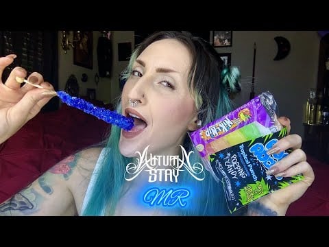 ASMR |🍭ROCK CANDY & POP ROCKS🍭MEGA CRUNCHY SOUNDS| 200% SENSITIVITY #asmr #asmreating