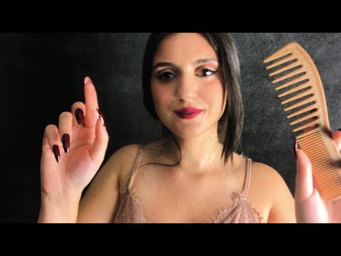 TURKISH ASMR ROLEPLAY | SAÇLARINA BAKIM YAPIYORUM✂️ | TÜRKÇE ASMR