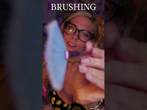 Brushing #asmr #relaxing #twitch #asmrsounds #tingles #youtubeshorts #relaxation