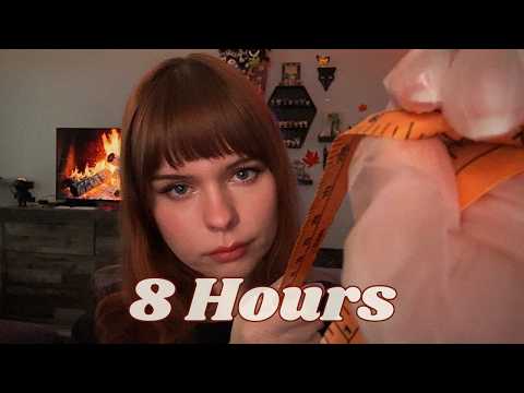 ASMR You Aren't What You Seem… (Studying, Fixing, Hair/ Face Touching) 8 Hours For Sleep Compilation