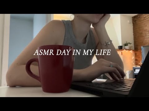 ASMR day in my life (working from home) *clicky voiceover*