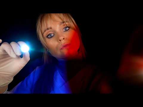 ASMR | ASMR | Inspecting your EYES and testing your COLOUR BLINDNESS [Medical March]