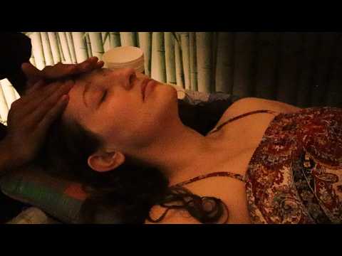 the most relaxing face massage in Bali 🪷 asmr on a real person