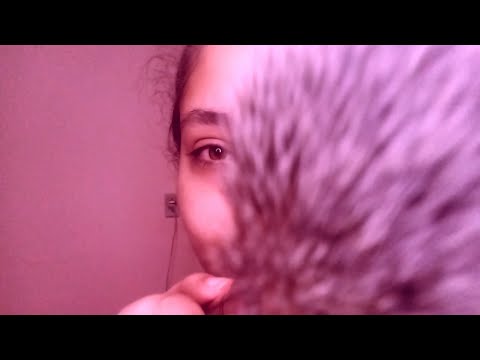 ASMR Dedos passando na sua tela lentamente. Sinta como se fosse no seu rostinho| Com sons de boca