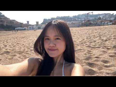 ASMR at a beach in PORTUGAL 🏖️ 🇵🇹 