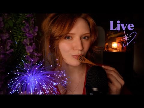 ASMR Plucking, Sticky tape,Jellyfish Kisses, Thunderstorm, Honey spoon,Tape on mic Mouth sounds🥱