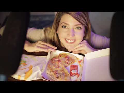 ASMR // Eating Mexican Pizza and Other Taco Bell Delights
