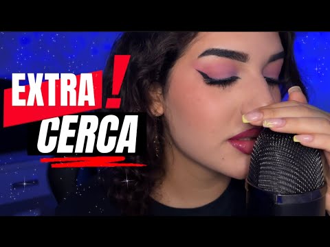 ASMR SUSURROS SÚPER CERCA DEL MICRÓFONO 🤯✨