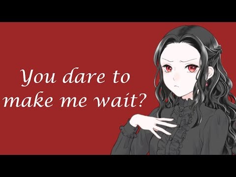 Tsundere "Ancient" Vampire Wants Your Blood (ASMR Roleplay) [F4A]