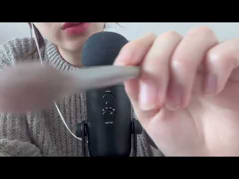 [ASMR] 메이크업 해주는 친언니 롤플레이 | 첫 후시녹음🤭| Doing your makeup👛🎀
