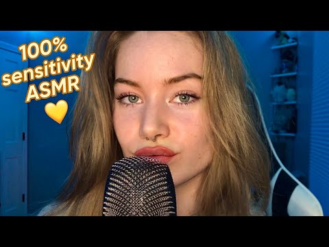 ASMR tingly mouth sounds! tktk, sksk, kisses, tongue clicking, etc.💛 #fastasmr