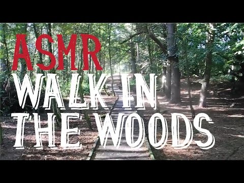 ASMR Walk in the Woods in Early Autumn (with Whisper Rant)