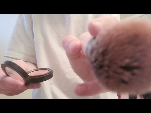 Lofi ASMR Doing Your Hair and Makeup (personal attention, camera brushing, tapping)