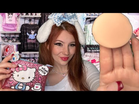 ASMR SANRIO GIRL🩷 Gives You A MAKEOVER✨ At The Sanrio Store✨ (ROLE-PLAY)