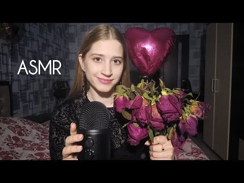 ASMR with Dried Flowers 🥀
