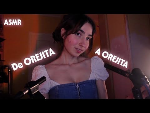 ASMR ❤️ ¿Puedo Relajarte con SUSURROS Y MOUTH SOUNDS oreja a oreja?  
