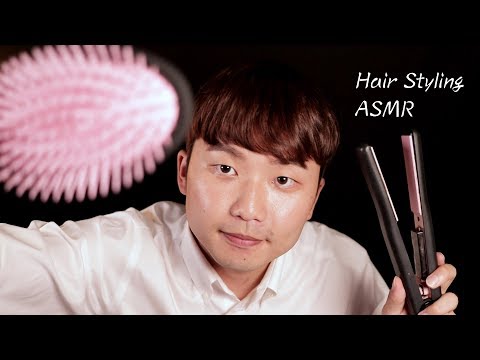 Hair Styling Role Play ASMR ✂️머리 해드릴까요?