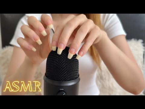 Natural Nail Asmr, Pure Mic Scratching Bliss No Talking🎧💅
