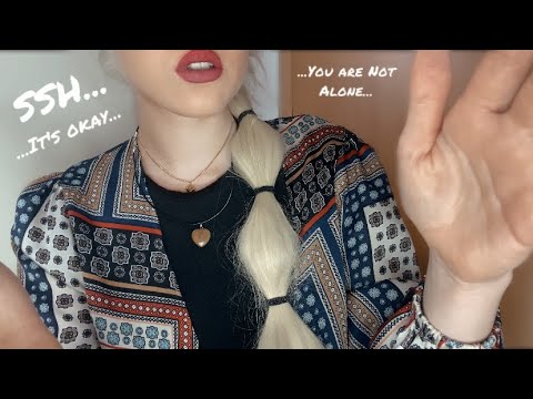 ASMR - Repeating „Shh“ , „It‘s okay“ „You are not alone“ - Quarantine Ramble ❤️✨