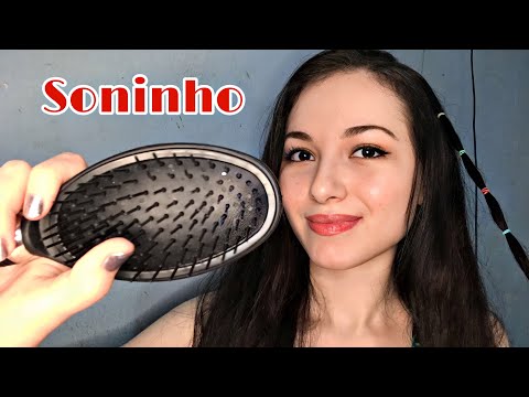 ASMR - FAZENDO PENTEADOS NO SEU CABELO: SLOW!!!