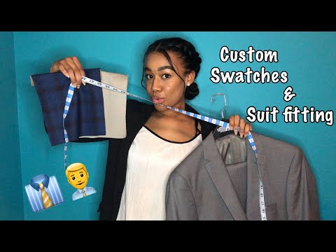 ASMR | Measuring you for a suit ASMR RP (w/ typing writing and fabric sounds)