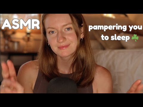 Irish ASMR | Pampering You into a Deep Sleep 💤 skincare, personal attention, whispered reading