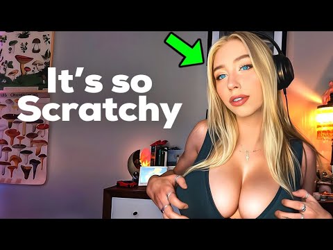 ASMR - Aggresive Mic Scratching & Tickling Your Back