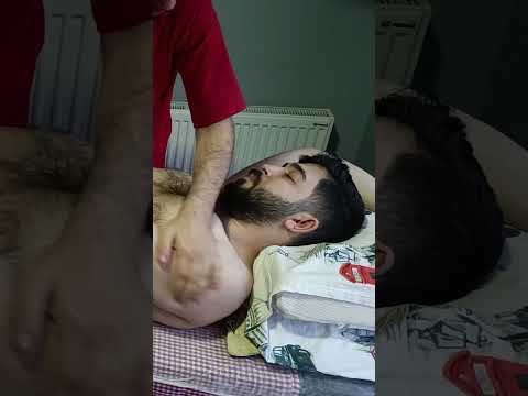 CHEST AMAZING TURKISH BODY MASSAGE  #massage #shortvideo #chest #asmr #sleep  #relax