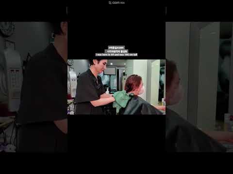 #미용실ASMR 시각과청각의 활성화 #멋내기새치커버  흰머리도 먹으면서 밝게~#Hair salon ASMR visual and hearing activation