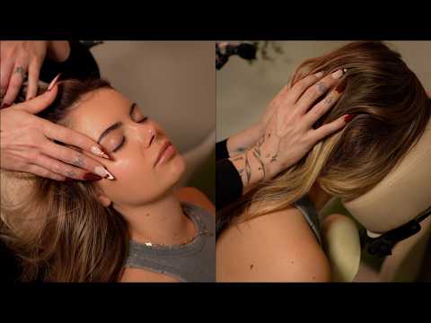 ASMR | j’ASMRise Romy 🌙 (Relaxation intense du visage, des cheveux, des bras)
