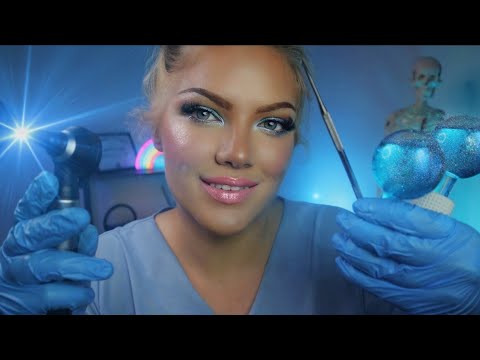 ASMR Traditional Ear Cleaning & Detailed Otoscope Ear Inspection | Ear Picking, Ear Rinsing