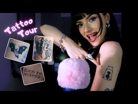 ASMR TATTOO TOUR 🌙 (significations, prix, douleur… je vous dis tout !)