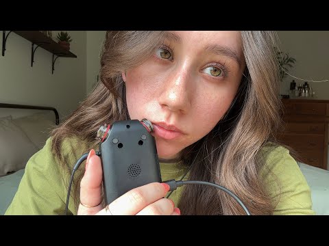 ASMR | Tascam Mouth Sounds and Mic Touching