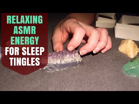Close Up Positive Energy Crystals ~ Binaural ASMR Recording For DEEP SLEEP