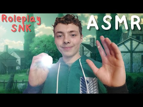 ASMR FR: Roleplay⚔️Retour de missions, je t'examine⚔️(RP Attaque des Titans)