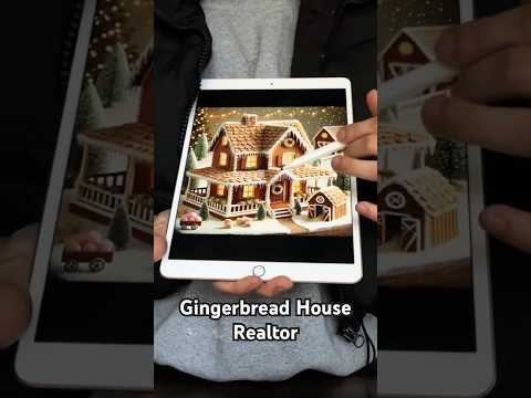 ASMR Short: Gingerbread House Realtor Roleplay ✨ Cozy Holiday Vibes